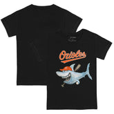 MLB Baltimore Orioles Tiny Turnip Youth Shark T-Shirt