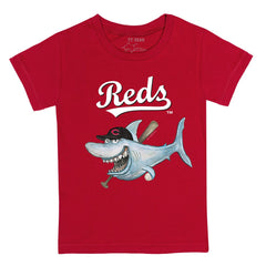 MLB Cincinnati Reds Tiny Turnip Youth Shark T-Shirt