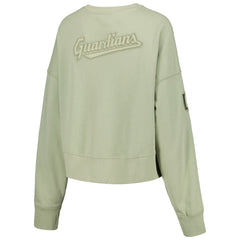 MLB Cleveland Guardians Pro Standard Women's Fleece Pullover Sweatshirt