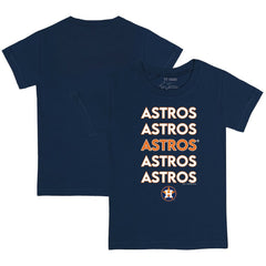 MLB Houston Astros Tiny Turnip Youth Stacked T-Shirt