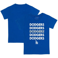 MLB Los Angeles Dodgers Tiny Turnip Youth Stacked T-Shirt