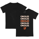 MLB Baltimore Orioles Tiny Turnip Youth Stacked T-Shirt