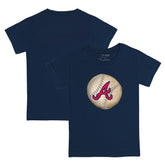 MLB Atlanta Braves Tiny Turnip Youth Stitched Baseball T-Shirt