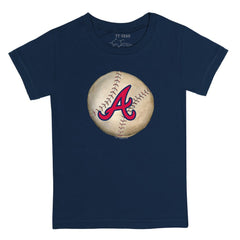 MLB Atlanta Braves Tiny Turnip Youth Stitched Baseball T-Shirt