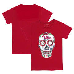 MLB Philadelphia Phillies Tiny Turnip Youth Sugar Skull T-Shirt