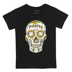 MLB Pittsburgh Pirates Tiny Turnip Youth Sugar Skull T-Shirt
