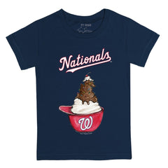 MLB Washington Nationals Tiny Turnip Youth Sundae Helmet T-Shirt