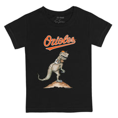 MLB Baltimore Orioles Tiny Turnip Youth TT Rex T-Shirt