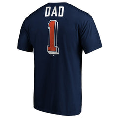 MLB Detroit Tigers Number One Dad T-Shirt