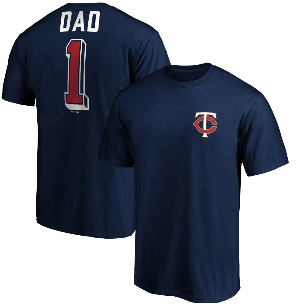 MLB Minnesota Twins Number One Dad T-Shirt