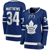 NHL Blue Auston Matthews Toronto Maple Leafs Fanatics Women's Home Breakaway Jersey