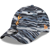 Tottenham Hotspur New Era Wave All Over Print 9FORTY Adjustable Hat - New Era Black