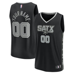 NBA San Antonio Spurs Fast Break Custom Replica Jersey