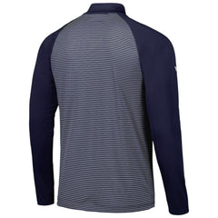 MLB New York Yankees Levelwear Charter Striped Raglan Quarter-Zip Top