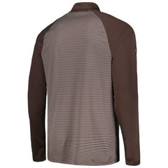 MLB San Diego Padres Levelwear Charter Striped Raglan Quarter-Zip Top