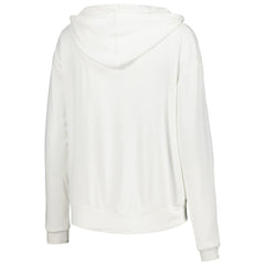NHL White Philadelphia Flyers Concepts Sport Women's Accord Hacci Long Sleeve Hoodie Top