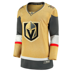 NHL Gold Vegas Golden Knights Fanatics Women's Home Breakaway Jersey