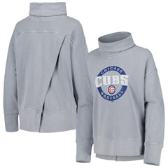 MLB Chicago Cubs Levelwear Women's Sunset Farm Team Pullover Sweatshirt