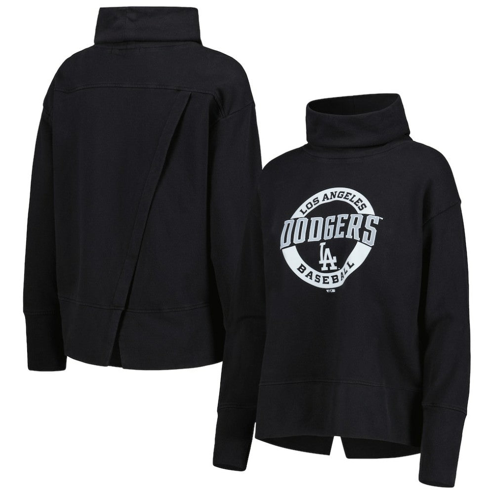 MLB Los Angeles Dodgers Levelwear Women's Sunset Farm Team Pullover Sweatshirt