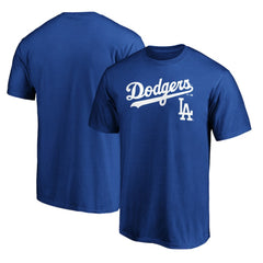 MLB Los Angeles Dodgers Team Lock Up Wordmark T-Shirt