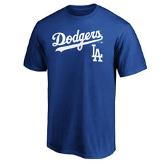 MLB Los Angeles Dodgers Team Lock Up Wordmark T-Shirt