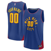 NBA Denver Nuggets Youth Fast Break Replica Custom Jersey sale