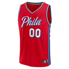 NBA Philadelphia 76ers Youth Fast Break Replica Custom Jersey