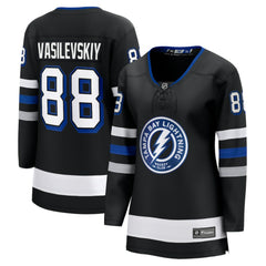 NHL Black Andrei Vasilevskiy Tampa Bay Lightning Fanatics Women's Breakaway Jersey