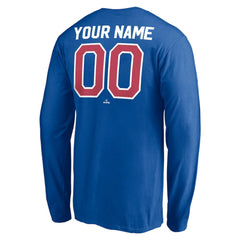 MLB Chicago Cubs Personalized Cooperstown Collection Winning Streak Long Sleeve T-Shirt