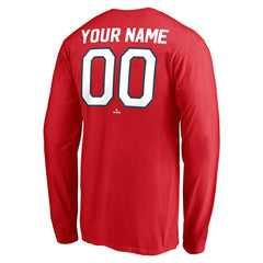 MLB Washington Nationals Personalized Cooperstown Collection Winning Streak Long Sleeve T-Shirt