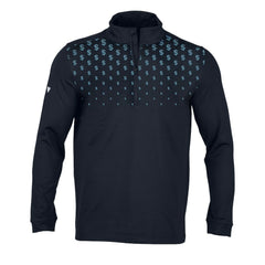 NHL Navy Seattle Kraken Levelwear NHL x PGA Scout Midlayer Quarter-Zip Pullover Top