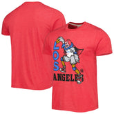 NBA LA Clippers Homage Unisex Team Mascot Tri-Blend T-Shirt