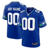 Throwback Custom Jersey - Seattle Seahawks