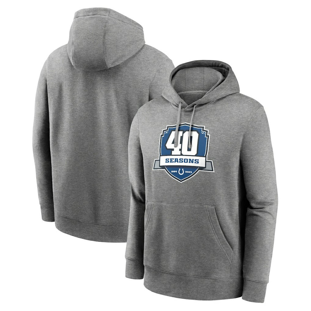 40th Anniversary Club Pullover Hoodie - Indianapolis Colts