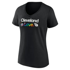 MLB Cleveland Guardians Women's City Pride V-Neck T-Shirt