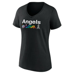 MLB Los Angeles Angels Women's City Pride V-Neck T-Shirt