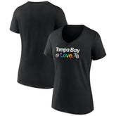 MLB Tampa Bay Rays Women's City Pride V-Neck T-Shirt