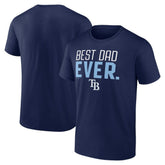 MLB Tampa Bay Rays Best Dad Ever T-Shirt