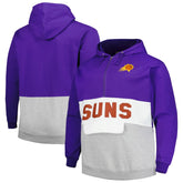 NBA Phoenix Suns Big & Tall Anorak Half-Zip Hoodie