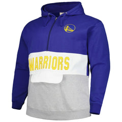 NBA Golden State Warriors Big & Tall Anorak Half-Zip Hoodie sale