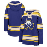 NHL Royal Buffalo Sabres '47 Women's Superior Lacer Pullover Hoodie