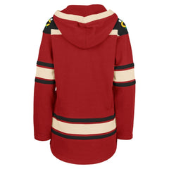 NHL Red Chicago Blackhawks '47 Women's Superior Lacer Pullover Hoodie