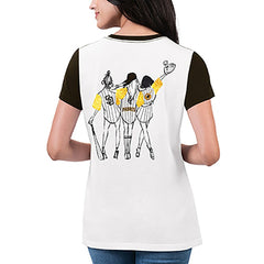 MLB San Diego Padres G-III 4Her by Carl Banks Women's Illustration Ringer T-Shirt