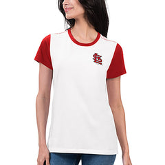 MLB St. Louis Cardinals G-III 4Her by Carl Banks Women's Illustration Ringer T-Shirt