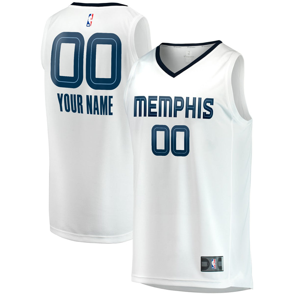 NBA Memphis Grizzlies Youth Fast Break Replica Custom Jersey