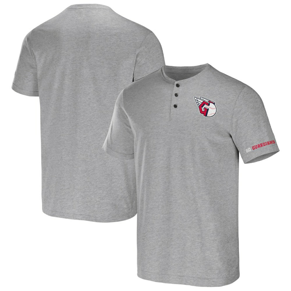 MLB Cleveland Guardians Darius Rucker Collection by Fanatics Henley T-Shirt