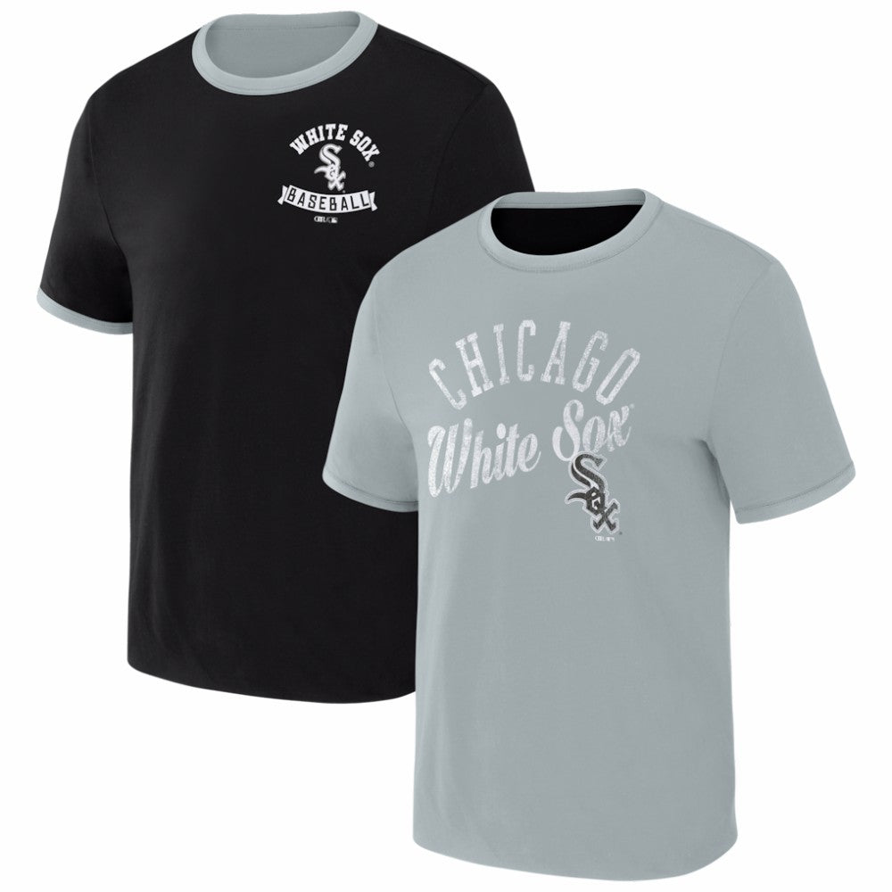 MLB Chicago White Sox Darius Rucker Collection by Fanatics Two-Way Ringer Reversible T-Shirt