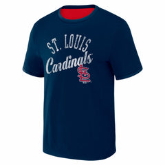 MLB St. Louis Cardinals Darius Rucker Collection by Fanatics Two-Way Ringer Reversible T-Shirt