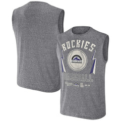 MLB Colorado Rockies Darius Rucker Collection by Fanatics Relaxed-Fit Muscle Tank Top