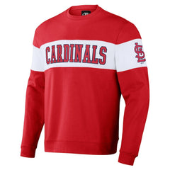 MLB St. Louis Cardinals Darius Rucker Collection by Fanatics Stripe Pullover Sweatshirt